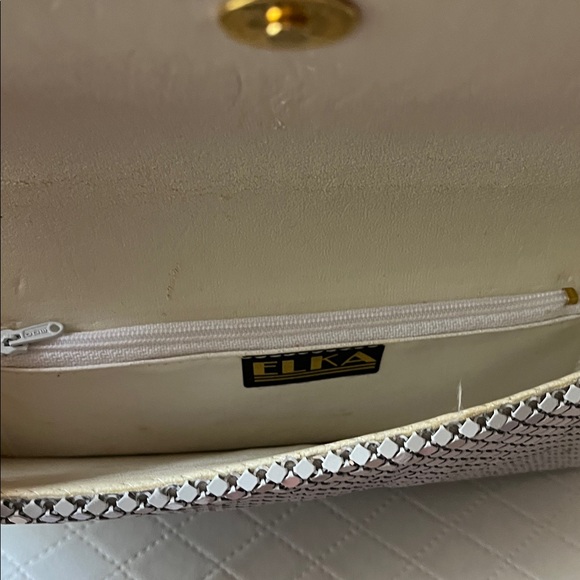 Vintage Ella Chic Black, Gold, and Silver Women's Clutch - Picture 7 of 7